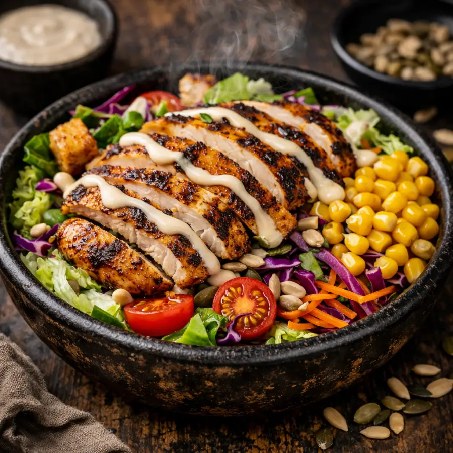 Charred Chicken Bowl