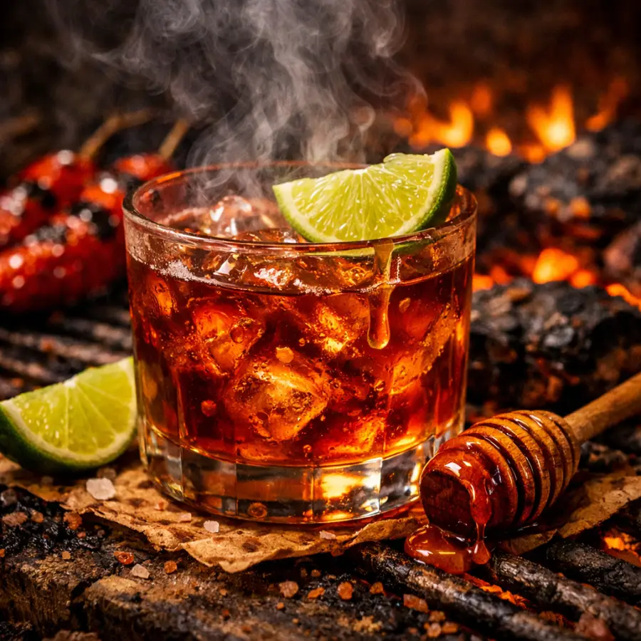 Smoked Whiskey Cocktail