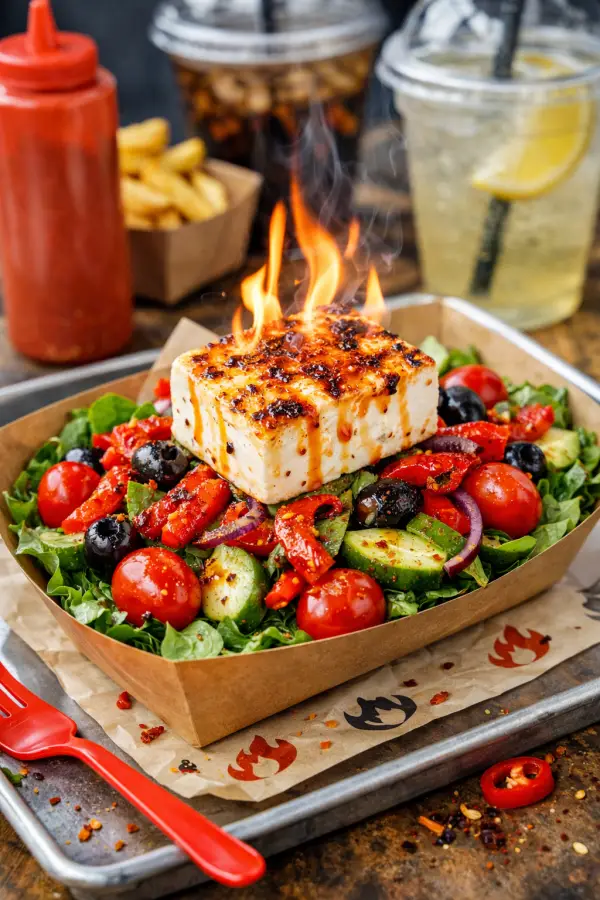Fire & Feta Salad