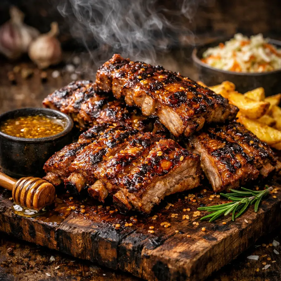 Grilled Pork Ribs